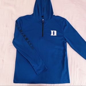 colosseum youth duke blue devils quarter-zip